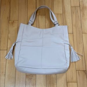 Stone Grey Large Tote Bag